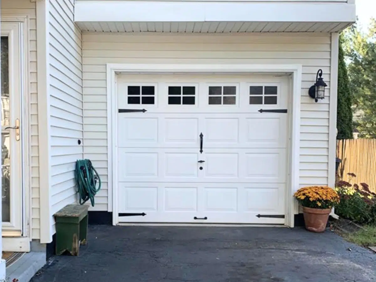 garage door makeover