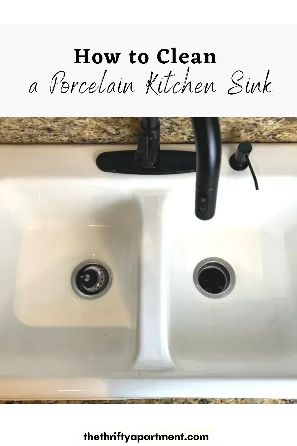 porcelain kitchen sink