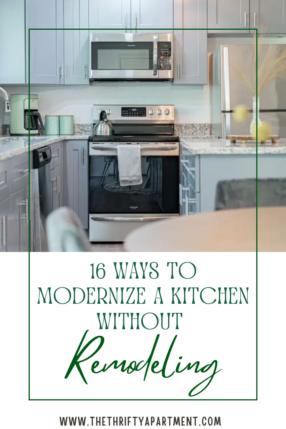 Modernize a Kitchen Without Remodeling