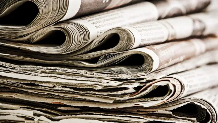 old newspaper