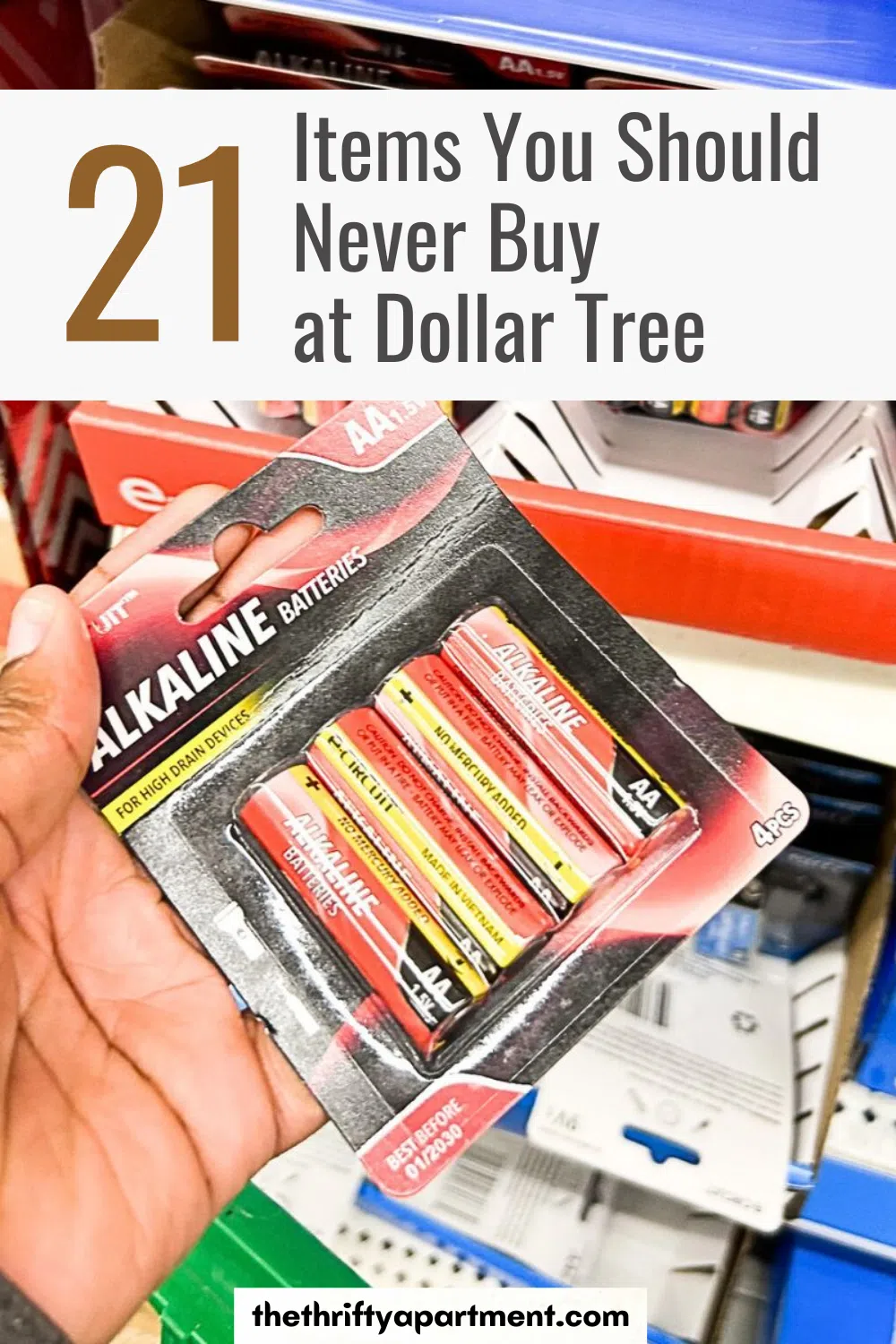 items you should never buy at dollar tree