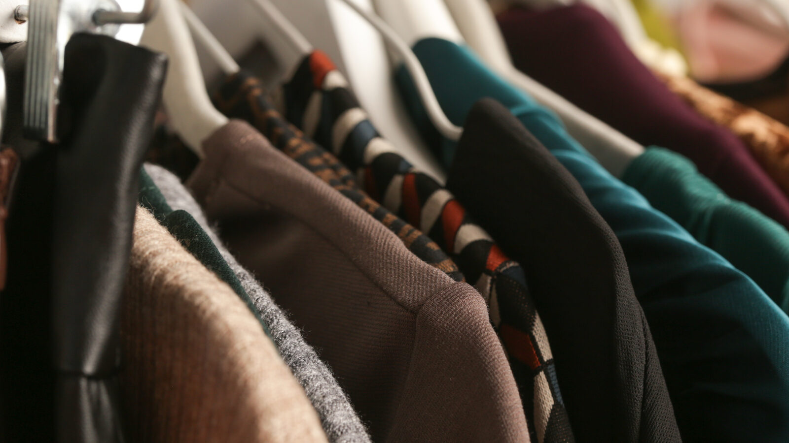 clothes hanging worn