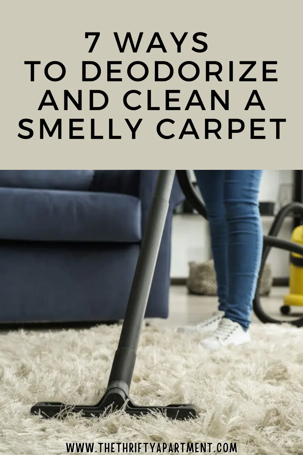 Deodorize and Clean a Smelly Carpet
