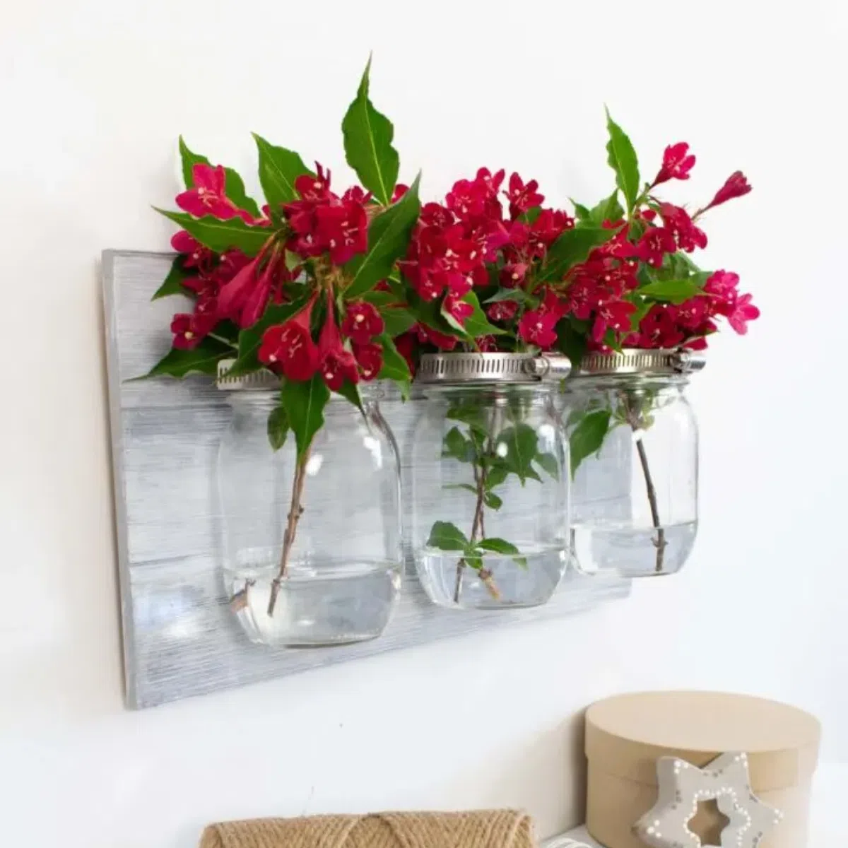 Mason Jar Wall Sconce