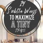 14 Subtle Ways to Maximize a Tiny Space