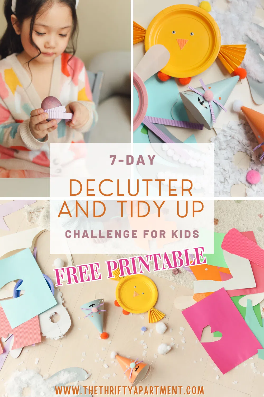 Declutter and Tidy Up Challenge for Kids