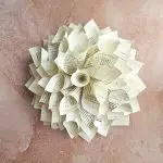 DIY Paper Dahlia Flower