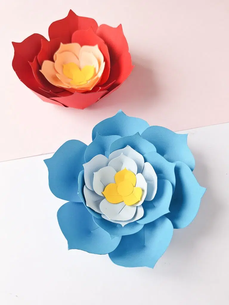 How to Make Large Paper Flowers