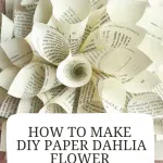 Paper Dahlia Flower