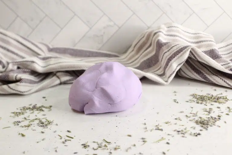 DIY Lavender Playdough
