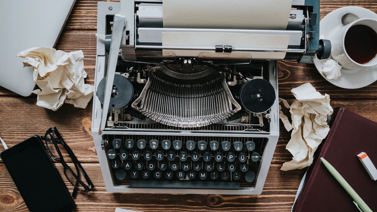typewriter from early days
