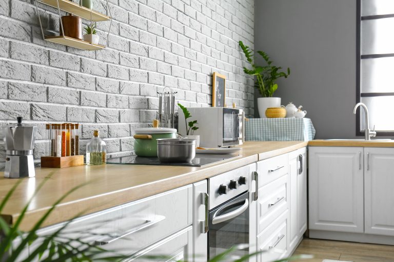 kitchen area countertop