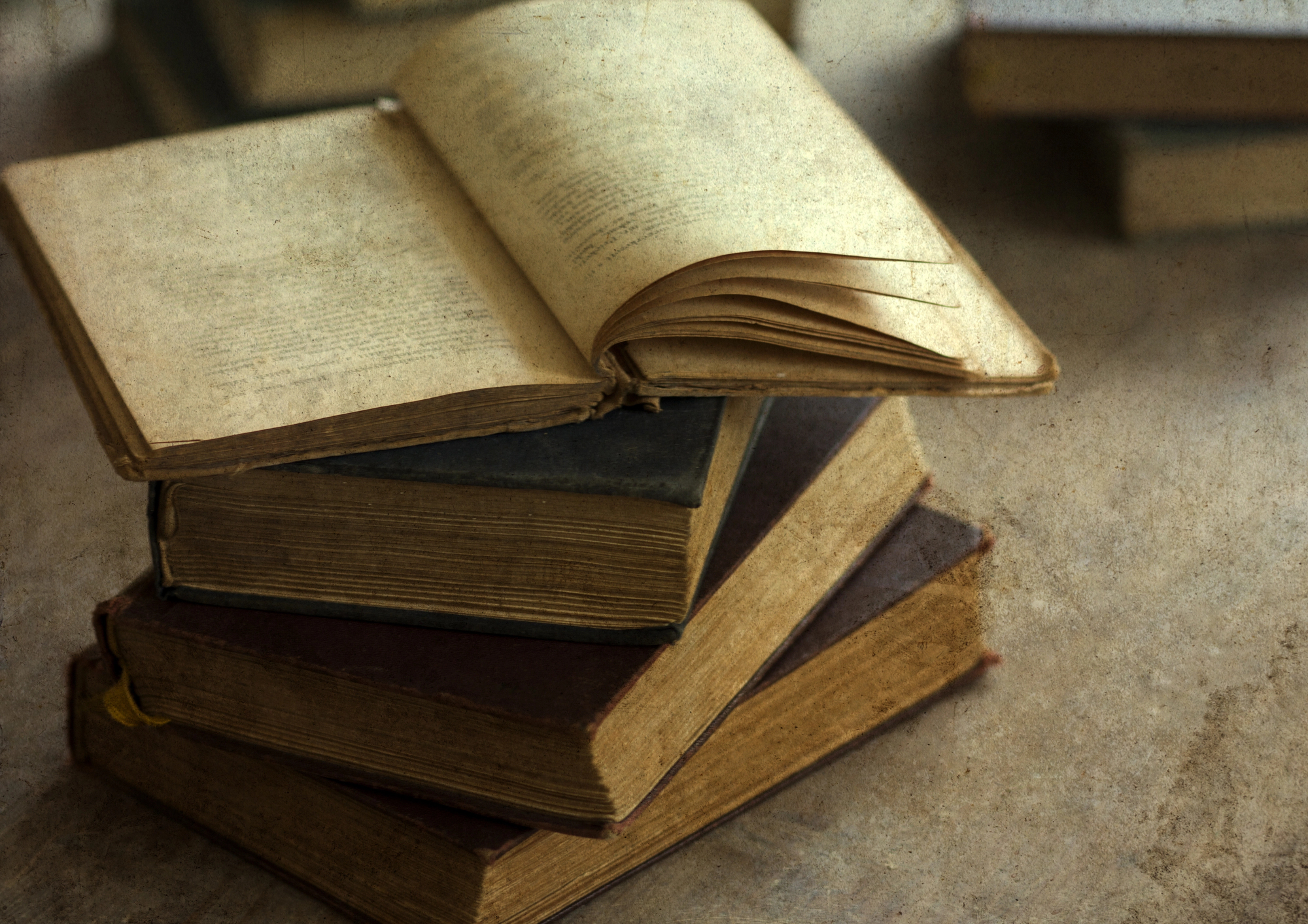 Old vintage books