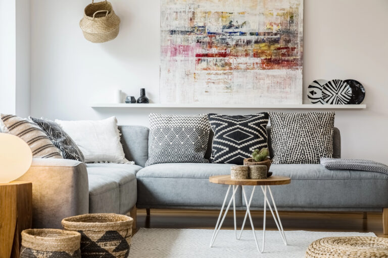 living room decorated ciuch