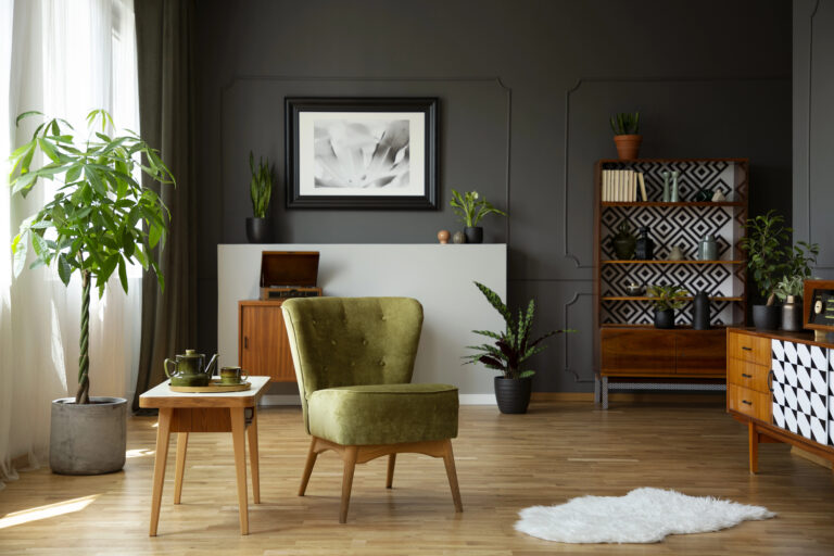 living room mid century modern furniture