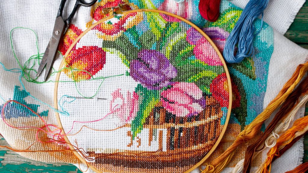 Cross Stitching