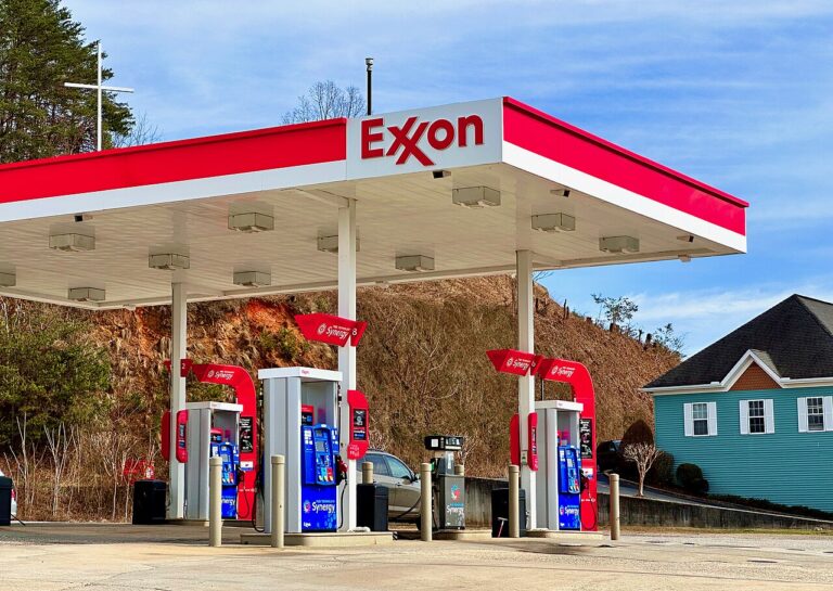 gas station