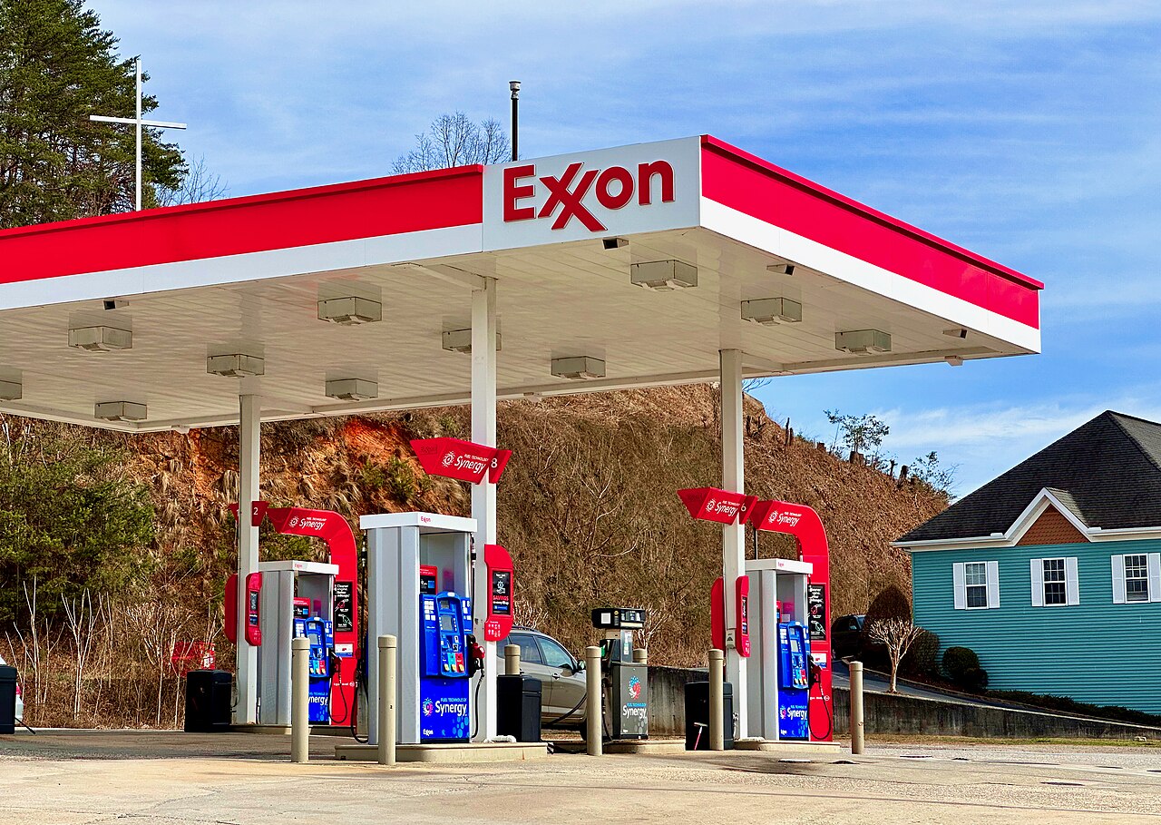 gas station