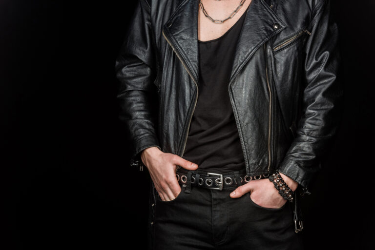leather jacket