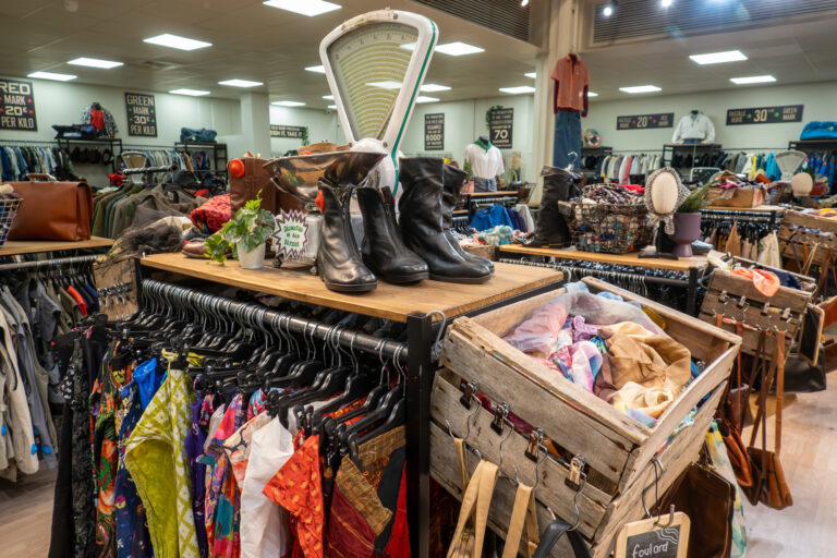 antique thrift shop store