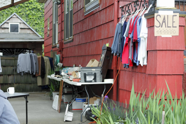 garage sale