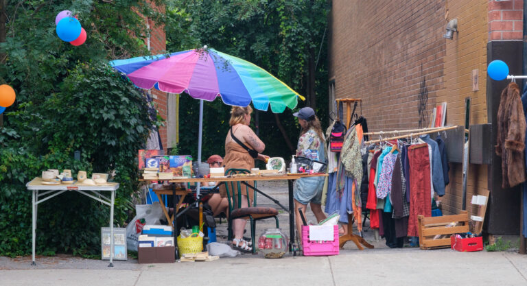 garage yard sale