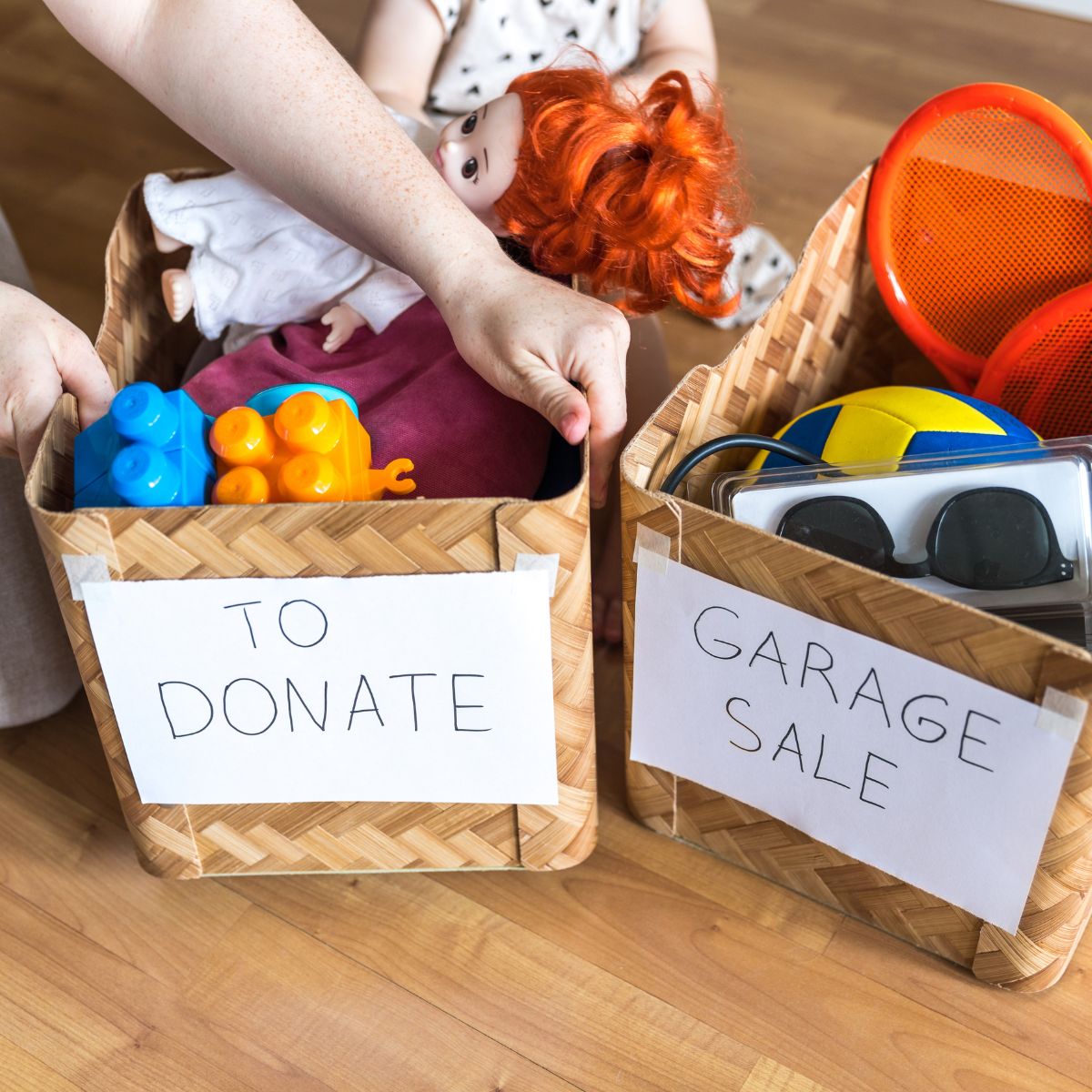 donate bins
