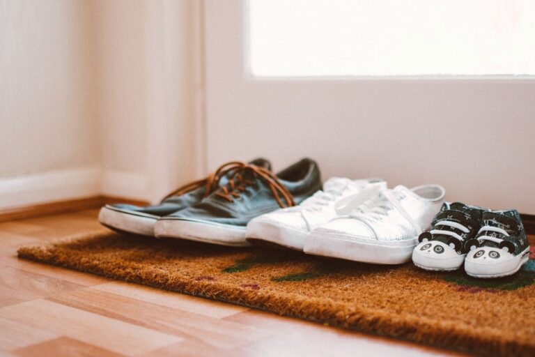 shoes at the door