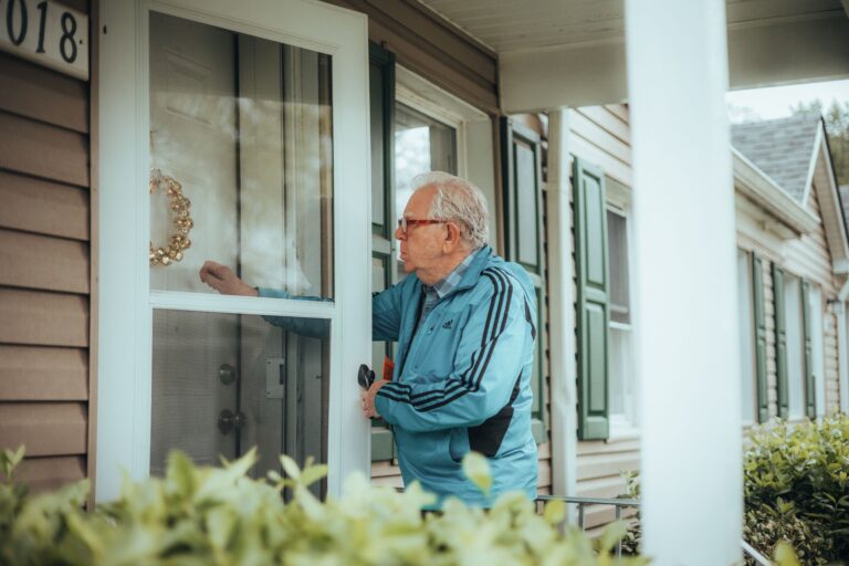 talking to neighbor