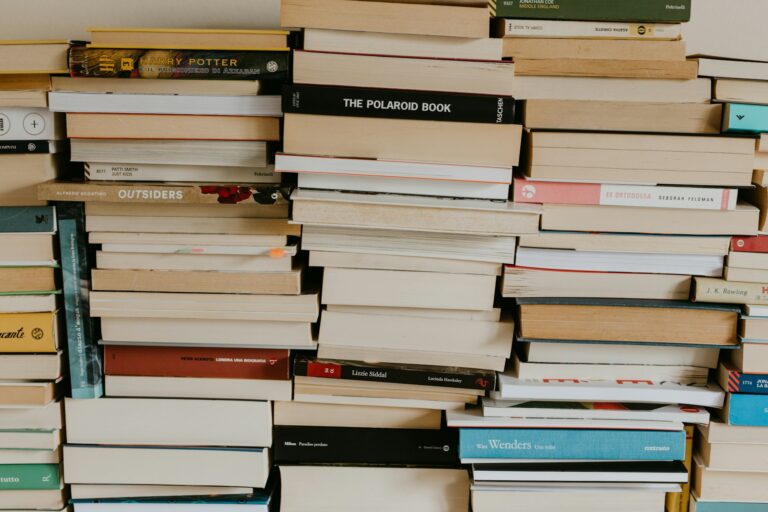 stack of books